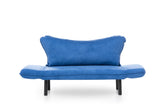 Banken - Slaapbank Blauw Velvet - twee persoons - Chatto - Dimehouse