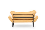 Sofá cama Terciopelo amarillo mostaza - dos personas - Chatto
