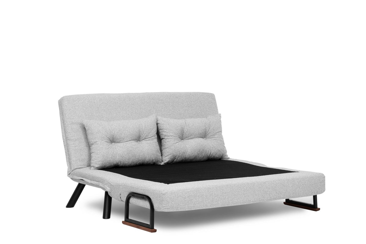 Sofá cama Gris Bouclé 2 plazas - Sando
