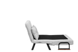 Sofá cama Gris Bouclé 2 plazas - Sando