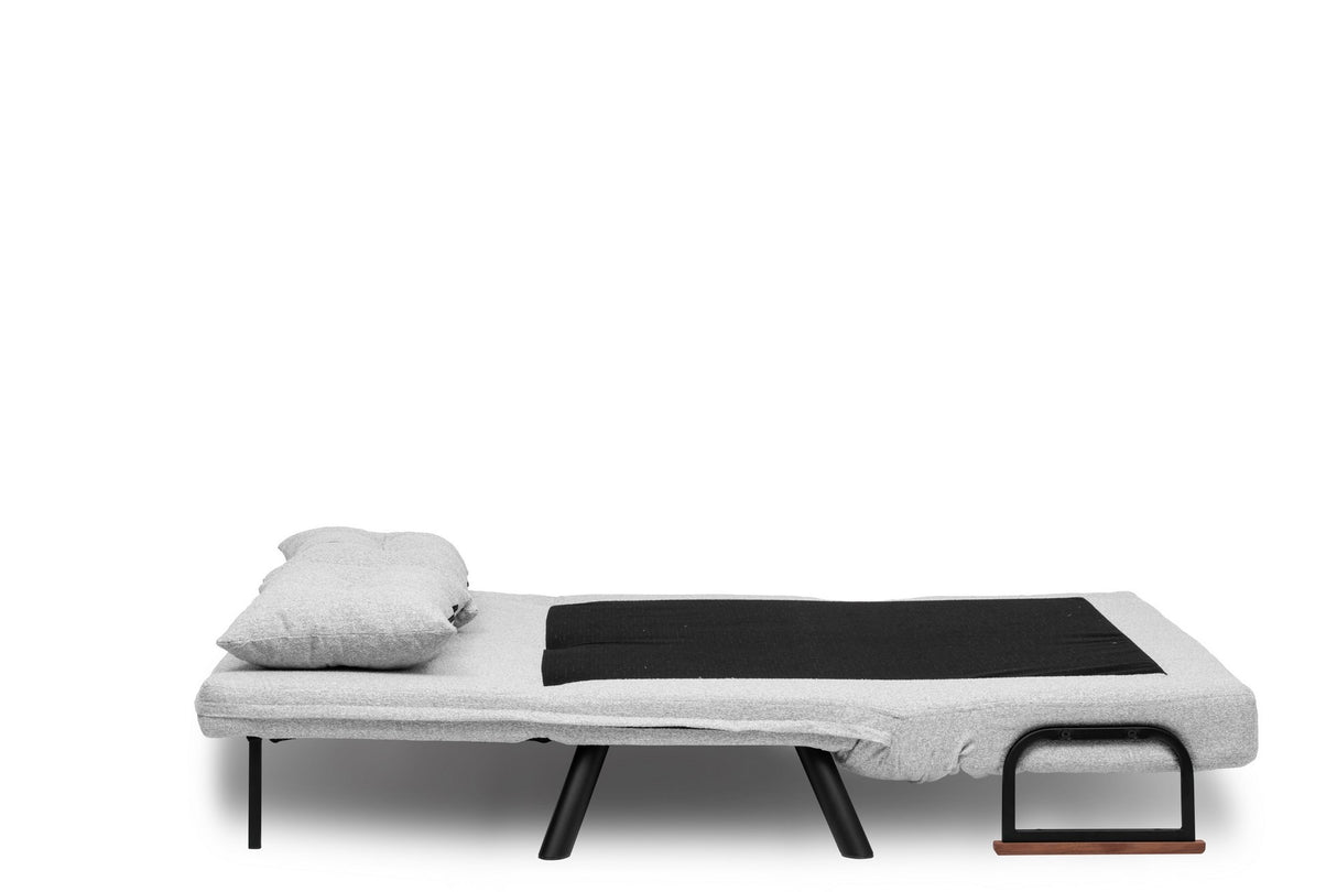 Sofá cama Gris Bouclé 2 plazas - Sando