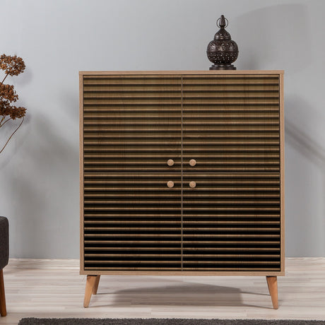 Gabinete de pared multilux Sonoma eik melamine 95x111x36 cm