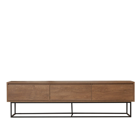 Muebles de TV Milo nogal Melamina 180x50x40 cm