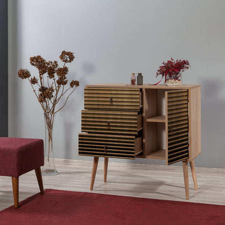 Gabinete de carga Muybox Sonoma Eik Melamine 90x90x40 cm