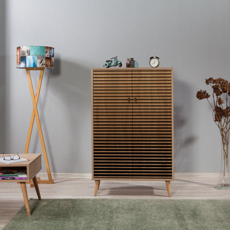 Gabinete de pared multibox Sonoma eik melamine 80x127x36 cm