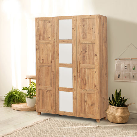 Armario Hedera Atlantic Pine Melamine 120x189x48 cm