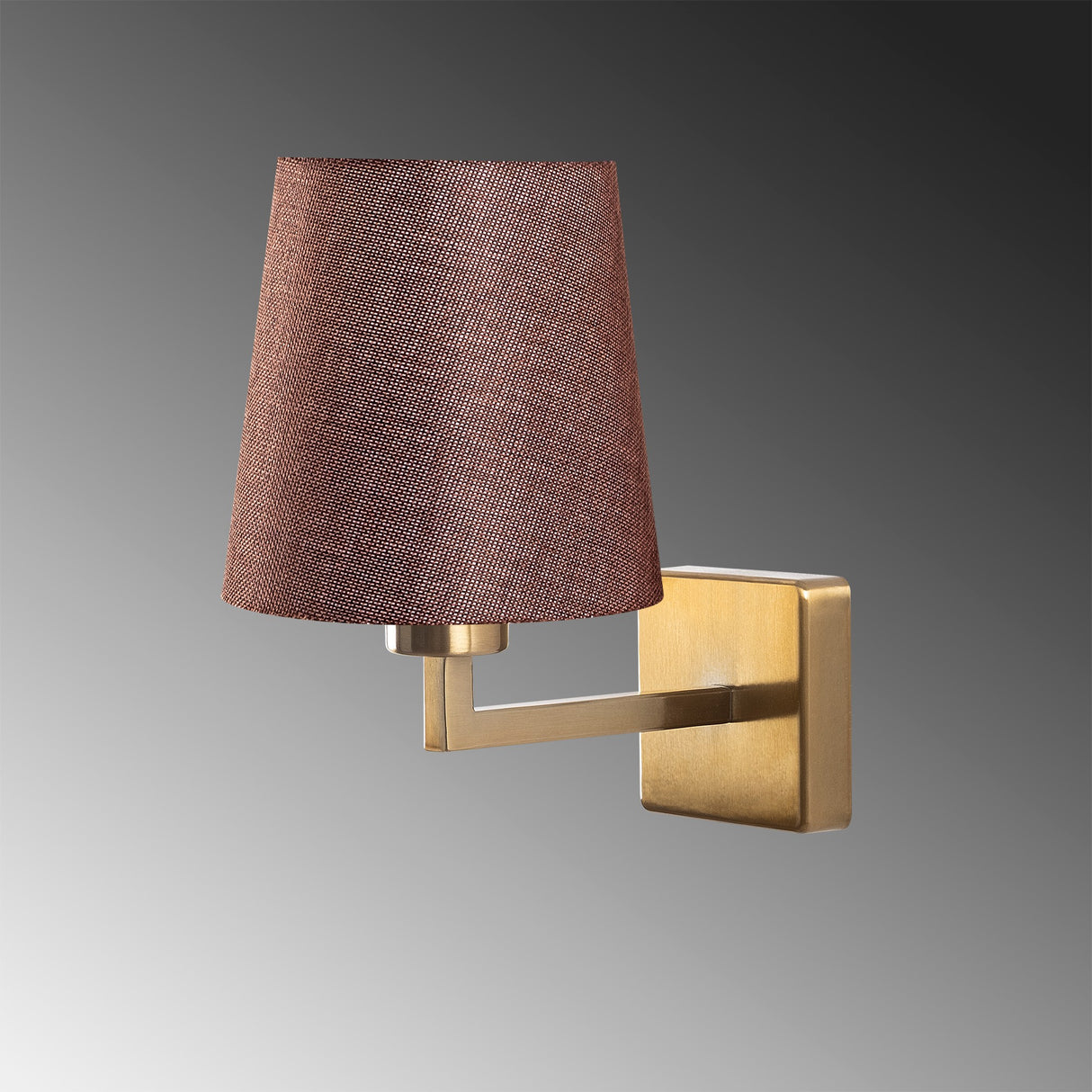 Wandlamp 1-lichts Goud Stof Ashburn