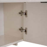 Mueble TV Aurelia crema 180 cm madera melaminada