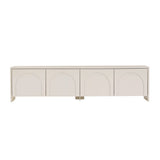Mueble TV Aurelia crema 180 cm madera melaminada