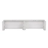 Mueble TV Aurelia blanco 180 cm madera melaminada