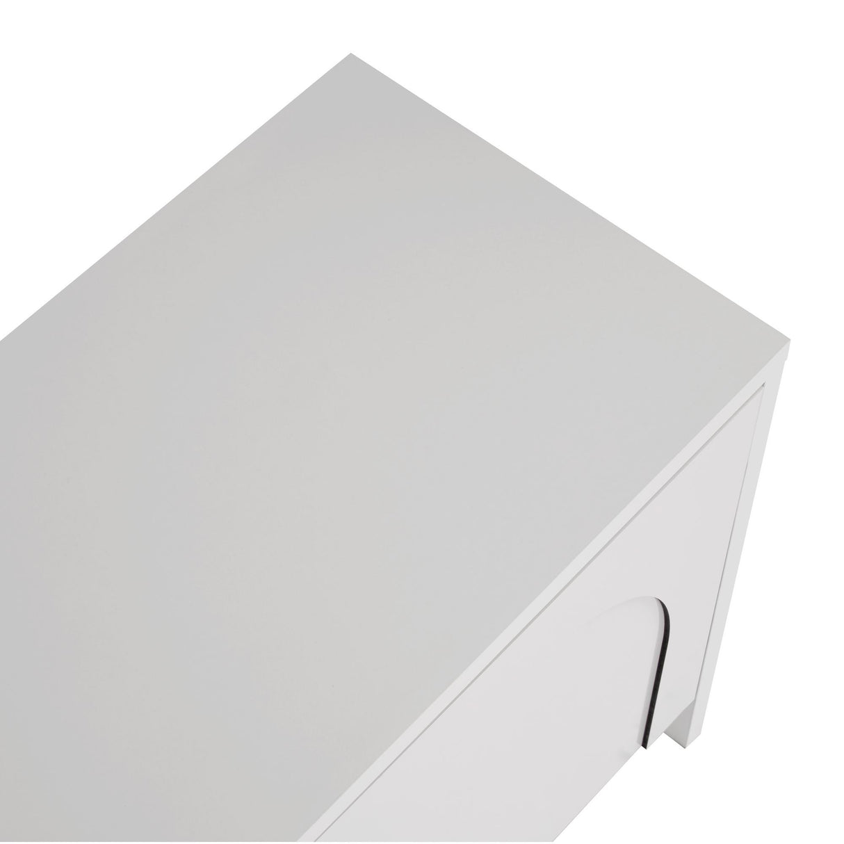 Mueble TV Aurelia blanco 180 cm madera melaminada