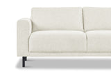 Moderne 2,5-zits Bank Beige Stof Aniko 183x90x78 cm