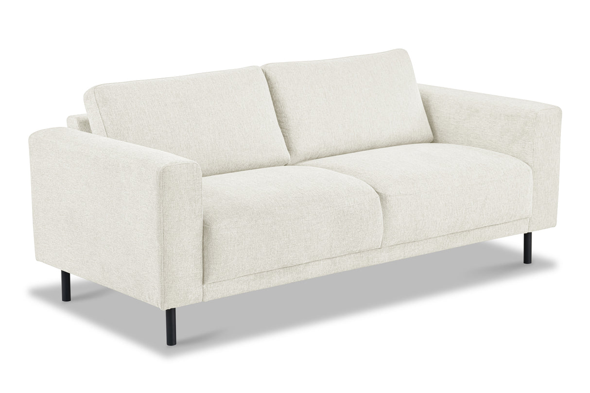 Moderne 2,5-zits Bank Beige Stof Aniko 183x90x78 cm