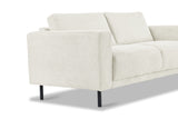 Moderne 2,5-zits Bank Beige Stof Aniko 183x90x78 cm