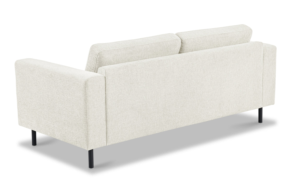 Moderne 2,5-zits Bank Beige Stof Aniko 183x90x78 cm