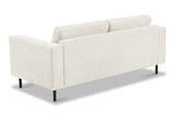 Moderne 2,5-zits Bank Beige Stof Aniko 183x90x78 cm