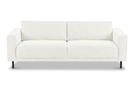 Moderne 3-zits Bank Beige Stof Aniko 213x90x78 cm