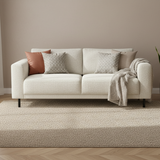 Moderne 2,5-zits Bank Beige Stof Aniko 183x90x78 cm