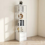 Librería Robbins White White Melamine 39x160x39 cm