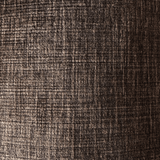 Sofá esquinero redondo longue tela textura terciopelo marrón moca Dwayne - derecha
