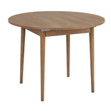 Eettafels - Eettafel Eiken Melamine uitschuifbaar 100 - 130 cm - Vienna - Dimehouse