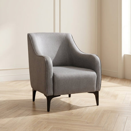 Sillón Belissimo Grey foto atmosférica en un interior moderno.