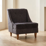 Sillón Ella Prestij Fotografía atmosférica antracita en un interior moderno