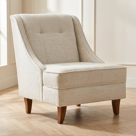 Sillón Ella Prestij Crema foto atmosférica en un interior moderno