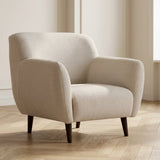 Sillón Enna Beige foto atmosférica en un interior moderno