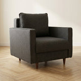 Sillón Eva Antracita foto atmosférica en un interior moderno