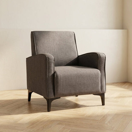 Sillón Petra Fotografía atmosférica antracita en un interior moderno