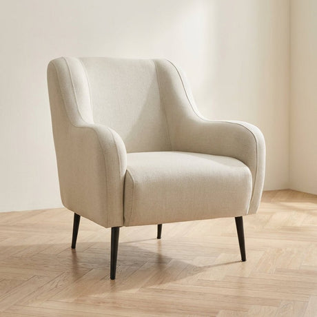 Sillón Revos Cream foto atmosférica en un interior moderno