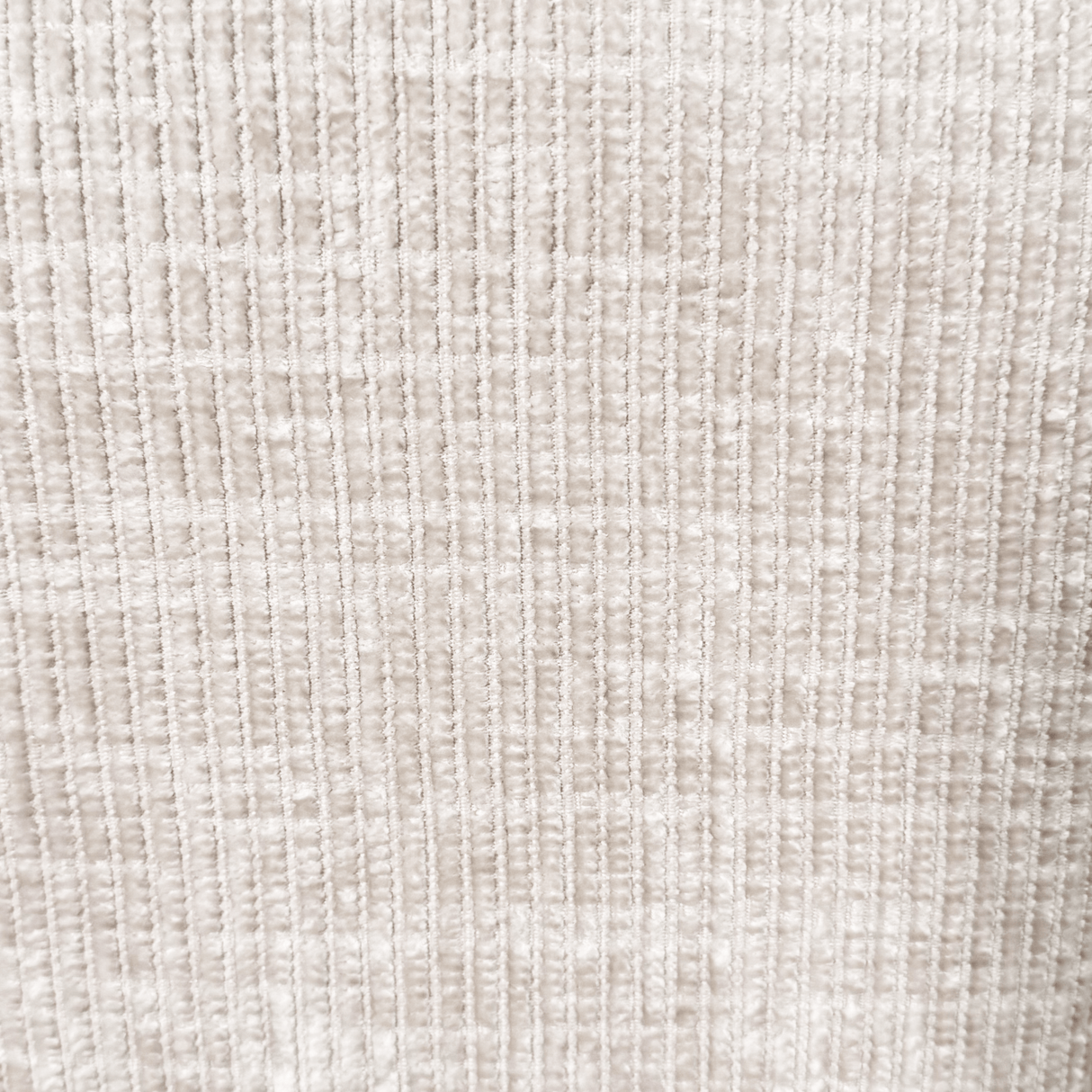 Banken - Hoekbank met chaise longue beige chenille stof Manon - rechts - Dimehouse