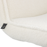 Fauteuils - Draaibare fauteuil Marijn teddy naturel - Dimehouse