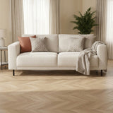 Moderne 2,5-zits Bank Beige Stof Aniko 183x90x78 cm