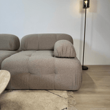 Banken - Modulaire bank 3 - zits met hocker Doblo beige - Dimehouse
