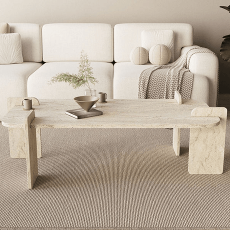 Mesa de centro Melamina melamina - 120 x 60 cm - esquinas redondeadas - Lovge