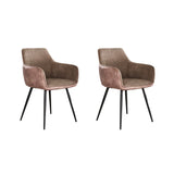 Conjunto de 2 sillas de comedor Rivo Rib Rock Arena 