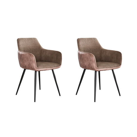 Conjunto de 2 sillas de comedor Rivo Rib Rock Arena 
