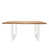 Mesa de comedor revi roble upot white