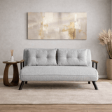 Sofá cama Gris Bouclé 2 plazas - Sando