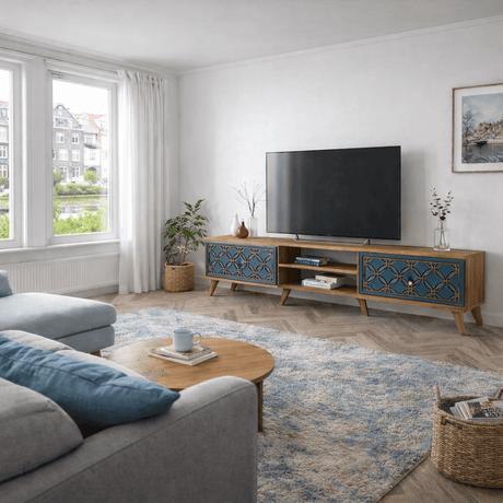 TV Muebles Class Nuadura Melamina 180x44x35 cm