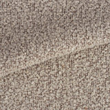 Juego de 4 Sillas de Comedor Escandinavas Latte Bouclé Tela Swift - Sin Apoyabrazos 