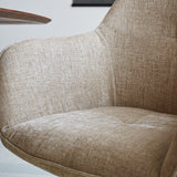Silla de comedor Camiel Dimehouse Beige L x An x Al 62x61x54 Tela Detalle fotográfico atmosférico