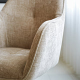 Silla de comedor Camiel Dimehouse Beige L x An x Al 62x61x54 Tela Detalle fotográfico atmosférico
