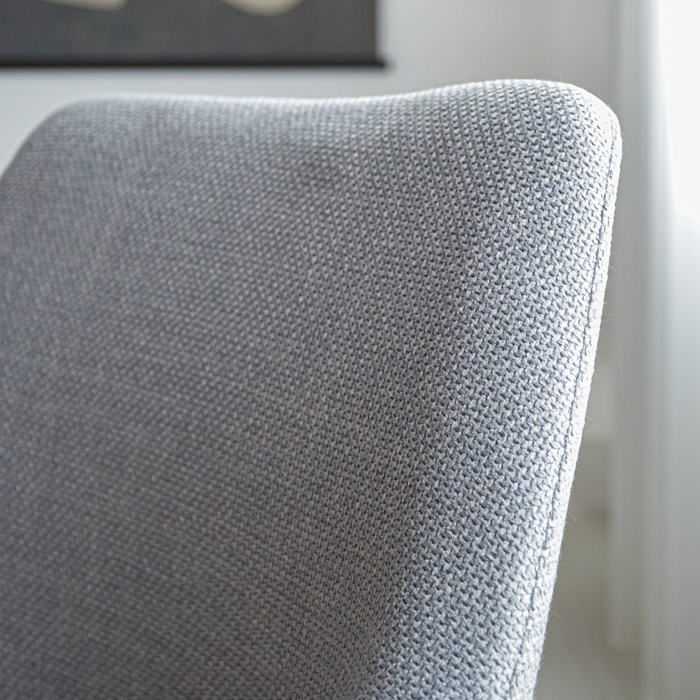 Silla de comedor Sid Dimehouse Gris LxAnxAl 59x56x53 Tela Foto detallada de la tela
