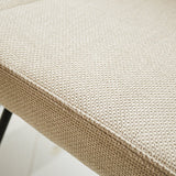 Silla de comedor Suzy Dimehouse Blanco L x An x Al 64x61x53 Tela Atmósfera foto diferente
