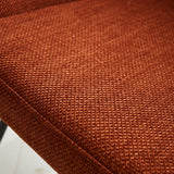 Silla de comedor Suzy Dimehouse Naranja L x An x Al 64x61x53 Tela Detalle fotográfico atmosférico