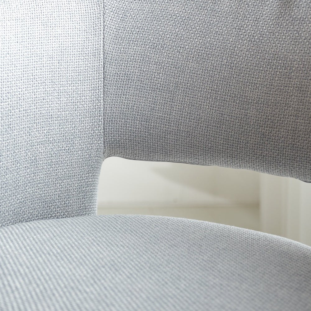 Silla de comedor Don Dimehouse Gris claro L x An x Al 60x56x56 Tela Detalle fotográfico atmosférico