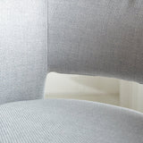 Silla de comedor Don Dimehouse Gris claro L x An x Al 60x56x56 Tela Detalle fotográfico atmosférico